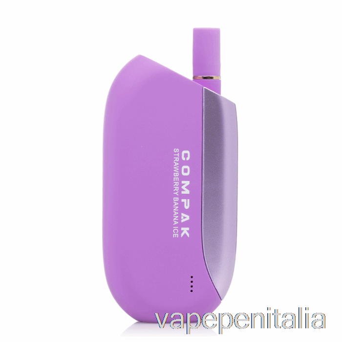 Penna Vape Snowwolf Compak 7500 Ghiaccio Usa E Getta Alla Fragola E Banana